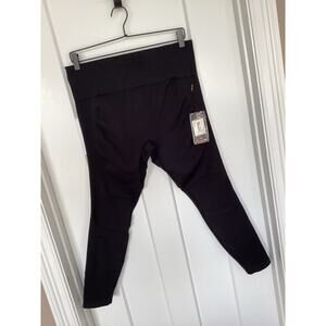 NWT Tommie Copper Women's Stretch‎ Seamless Skinny Leg Leggings Black Size 2XL